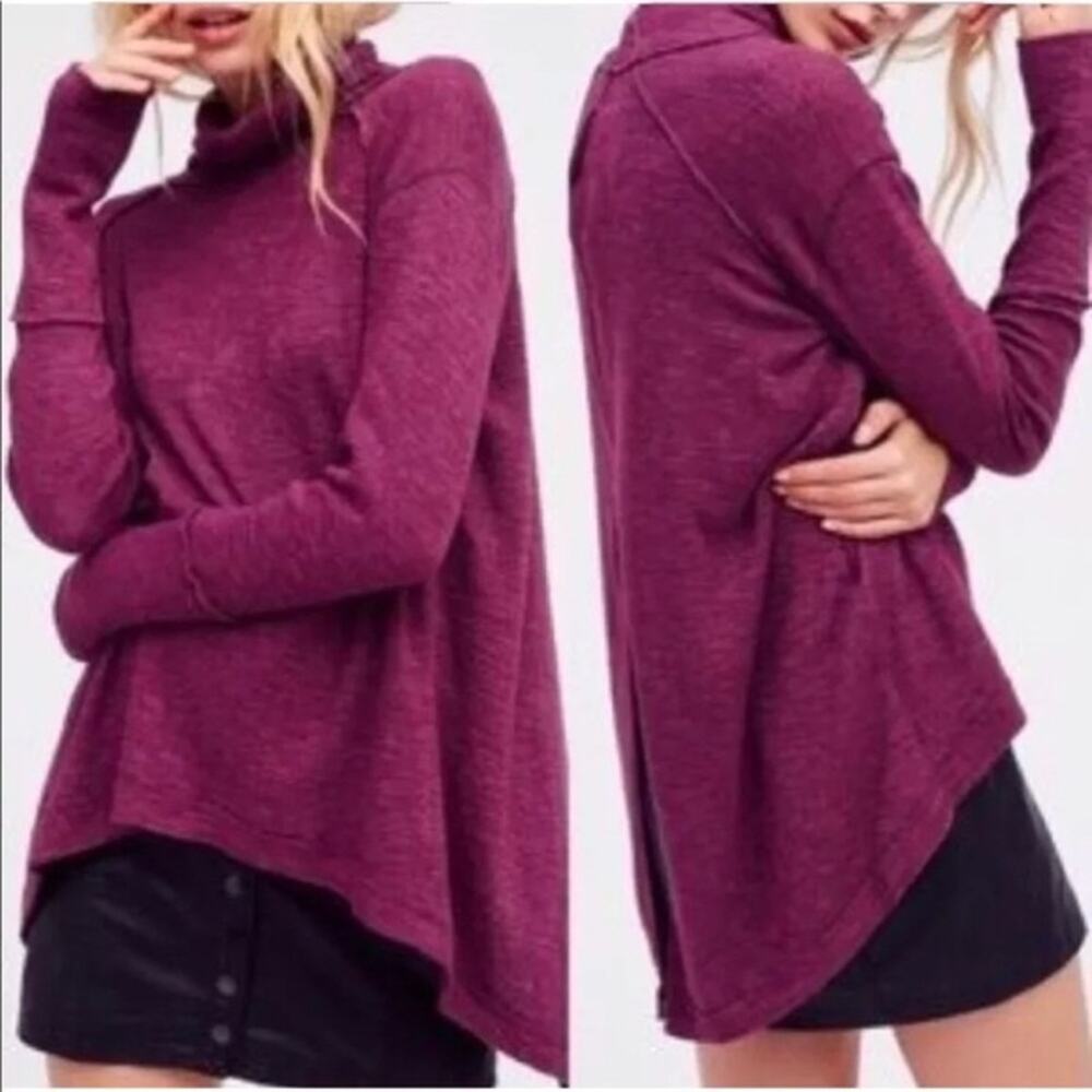 We the Free Split Back Turtleneck